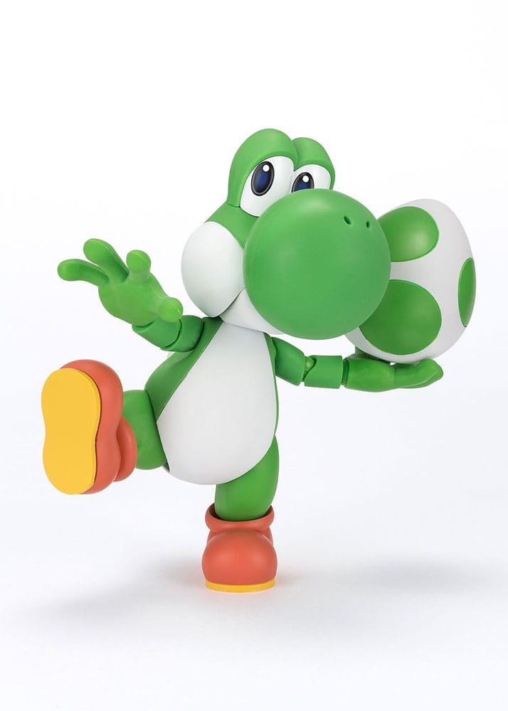 Yoshi SH Figuarts by Bandai Tamashii Nations Reissue version - Super Mario 11 cm action figure