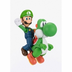Yoshi SH Figuarts van Bandai Tamashii Nations Reissue version - Super Mario 11 cm actiefiguur