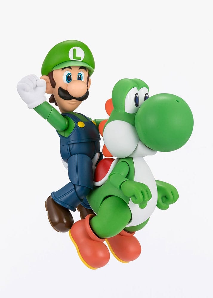 Yoshi SH Figuarts by Bandai Tamashii Nations Reissue version - Super Mario 11 cm action figure