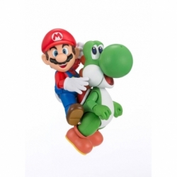 Yoshi SH Figuarts van Bandai Tamashii Nations Reissue version - Super Mario 11 cm actiefiguur
