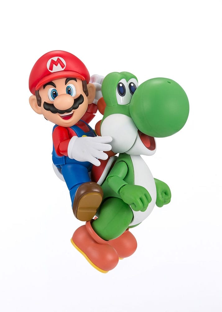 Yoshi SH Figuarts by Bandai Tamashii Nations Reissue version - Super Mario 11 cm action figure