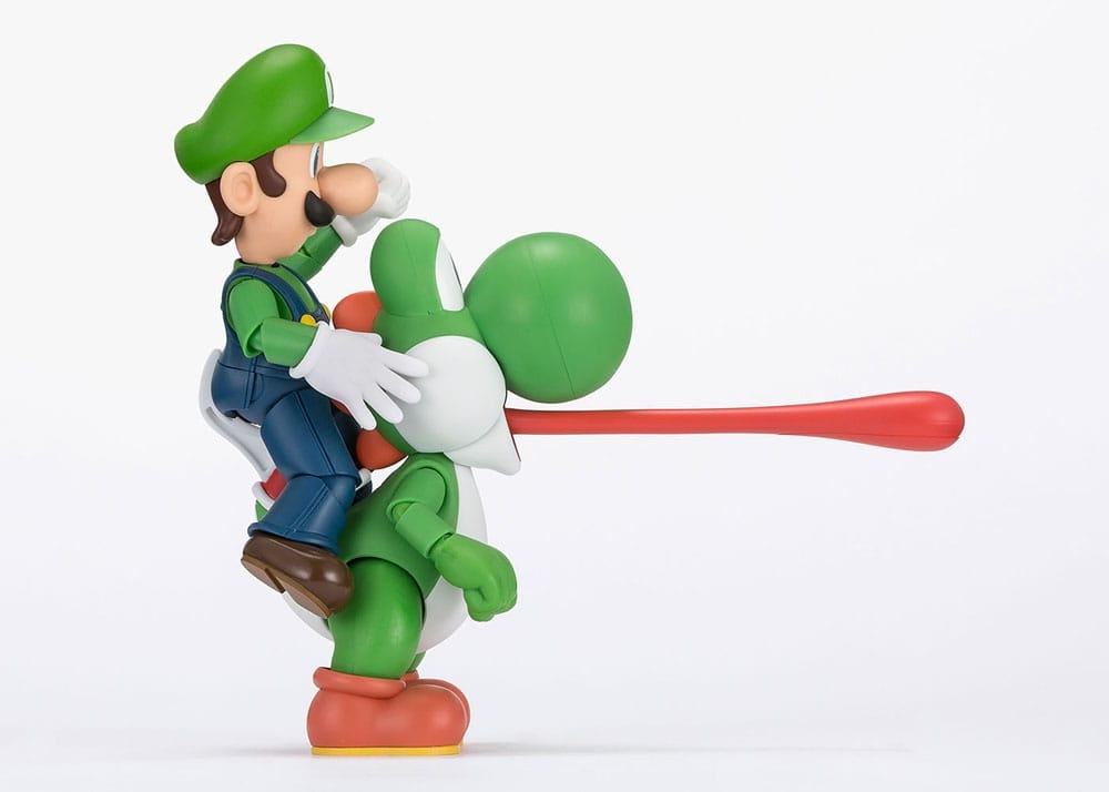 Yoshi SH Figuarts by Bandai Tamashii Nations Reissue version - Super Mario 11 cm action figure