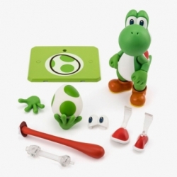 Yoshi SH Figuarts van Bandai Tamashii Nations Reissue version - Super Mario 11 cm actiefiguur