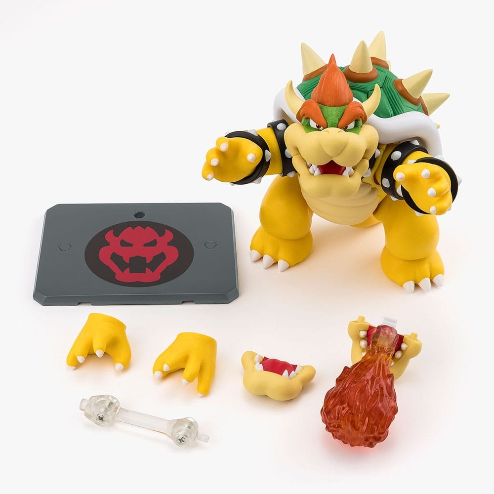 Bowser SH Figuarts by Bandai Tamashii Nations - Super Mario 13 cm action figure
