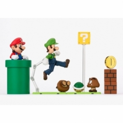 Super Mario Playset SH Figuarts van Bandai Tamashii Nations - Super Mario 15 cm diorama