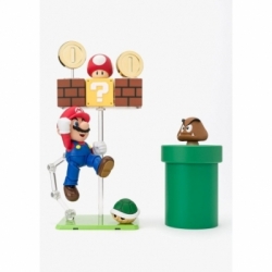 Super Mario Playset SH Figuarts van Bandai Tamashii Nations - Super Mario 15 cm diorama
