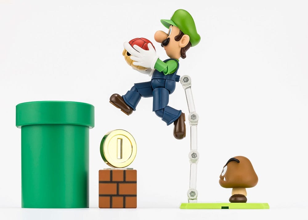 Super Mario Playset SH Figuarts par Bandai Tamashii Nations - diorama Super Mario de 15 cm