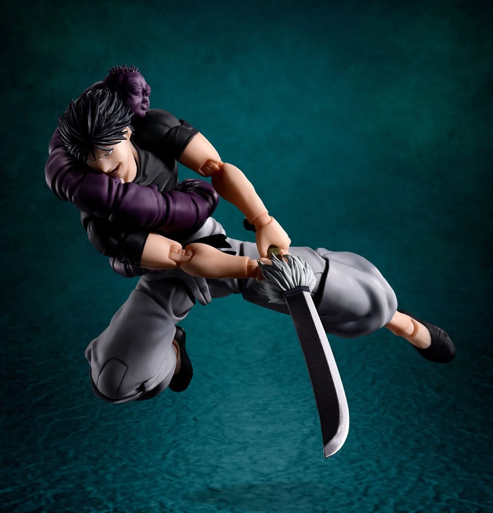 Toji Fushiguro SH Figuarts par Bandai Tamashii Nations - figurine Jujutsu Kaisen de 16 cm