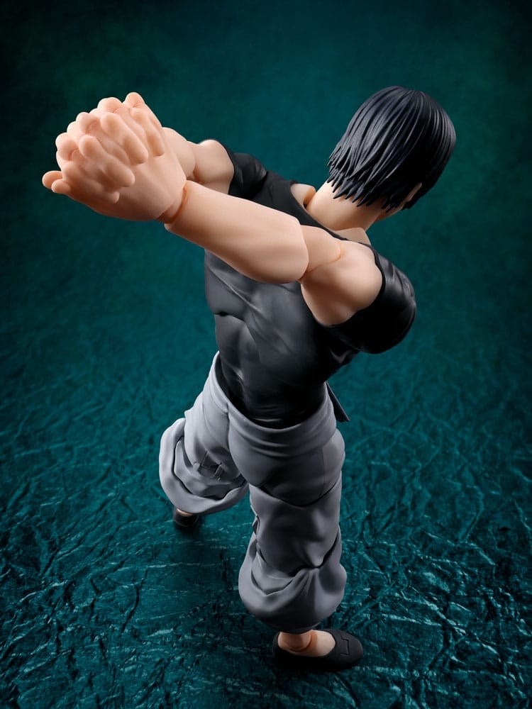 Toji Fushiguro SH Figuarts par Bandai Tamashii Nations - figurine Jujutsu Kaisen de 16 cm