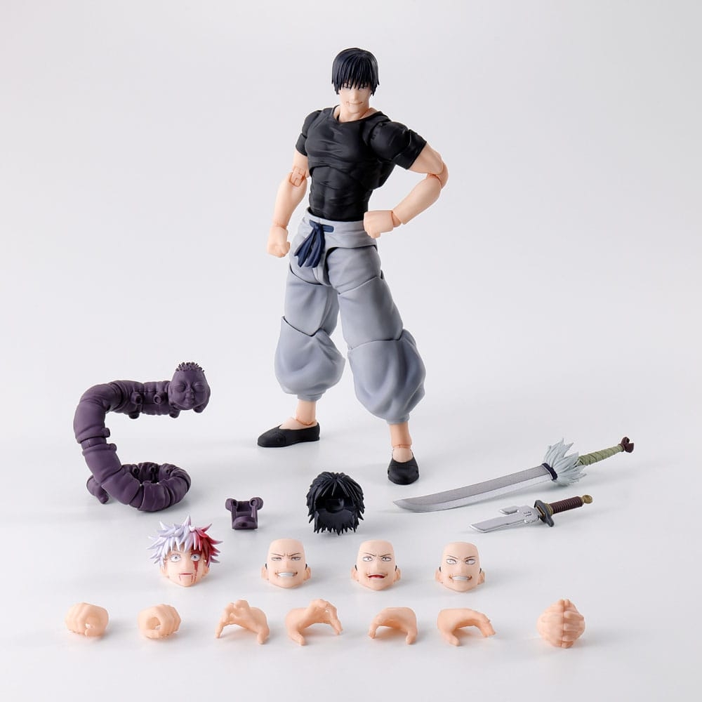Toji Fushiguro SH Figuarts par Bandai Tamashii Nations - figurine Jujutsu Kaisen de 16 cm