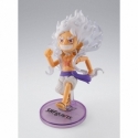 Monkey D Luffy (Gear 5) World Collectable Figure X SH Figuarts par Bandai - figurine One Piece de 8 cm