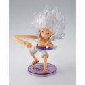 Monkey D Luffy (Gear 5) World Collectable Figure X SH Figuarts par Bandai - figurine One Piece de 8 cm
