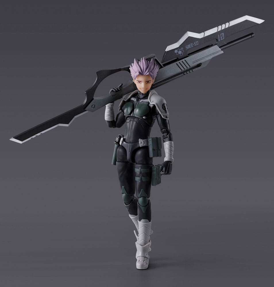 Gen Narumi SH Figuarts par Bandai Tamashii Nations - figurine Kaiju No.8 de 15 cm