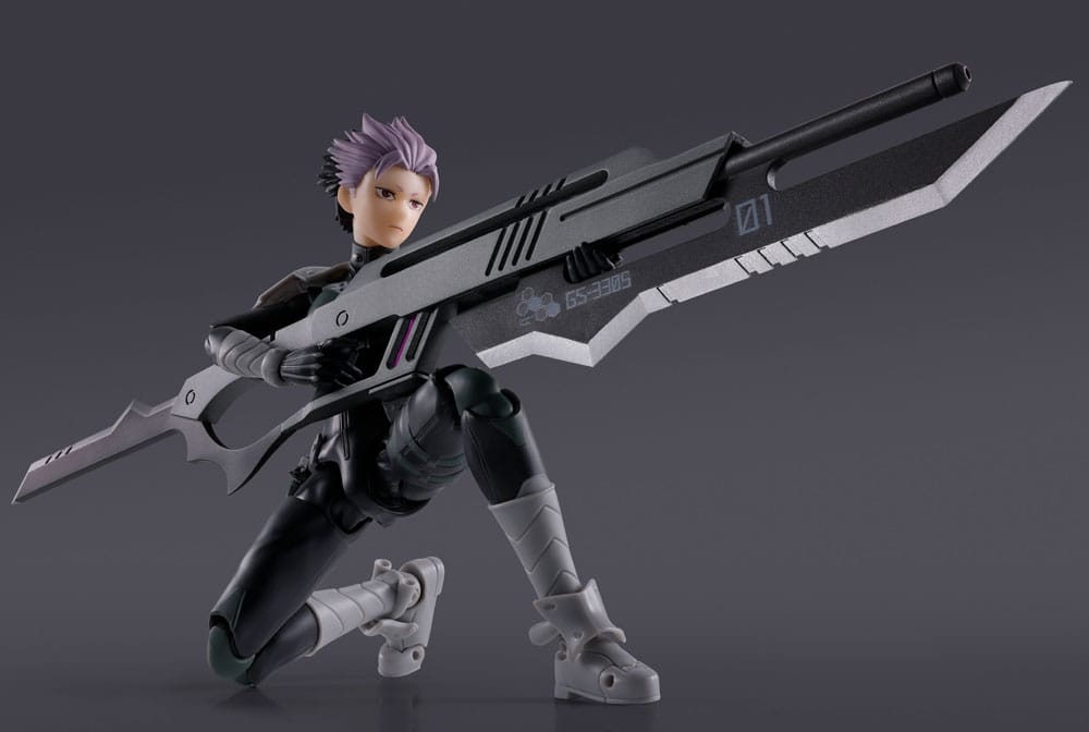 Gen Narumi SH Figuarts par Bandai Tamashii Nations - figurine Kaiju No.8 de 15 cm