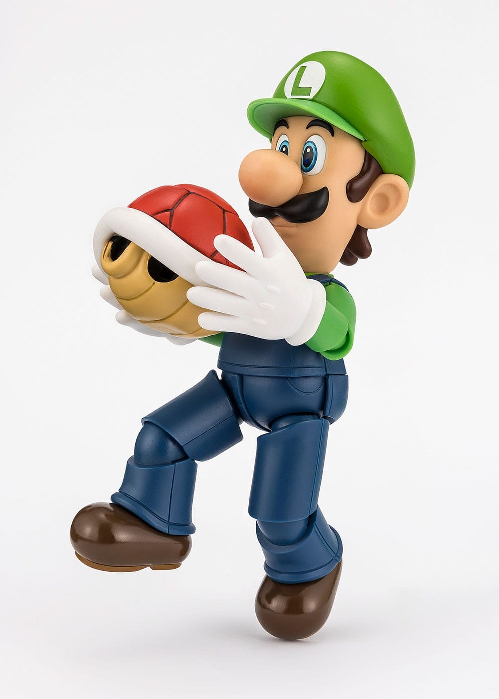 Luigi SH Figuarts by Bandai Tamashii Nations Reissue version - Super Mario 11 cm action figure