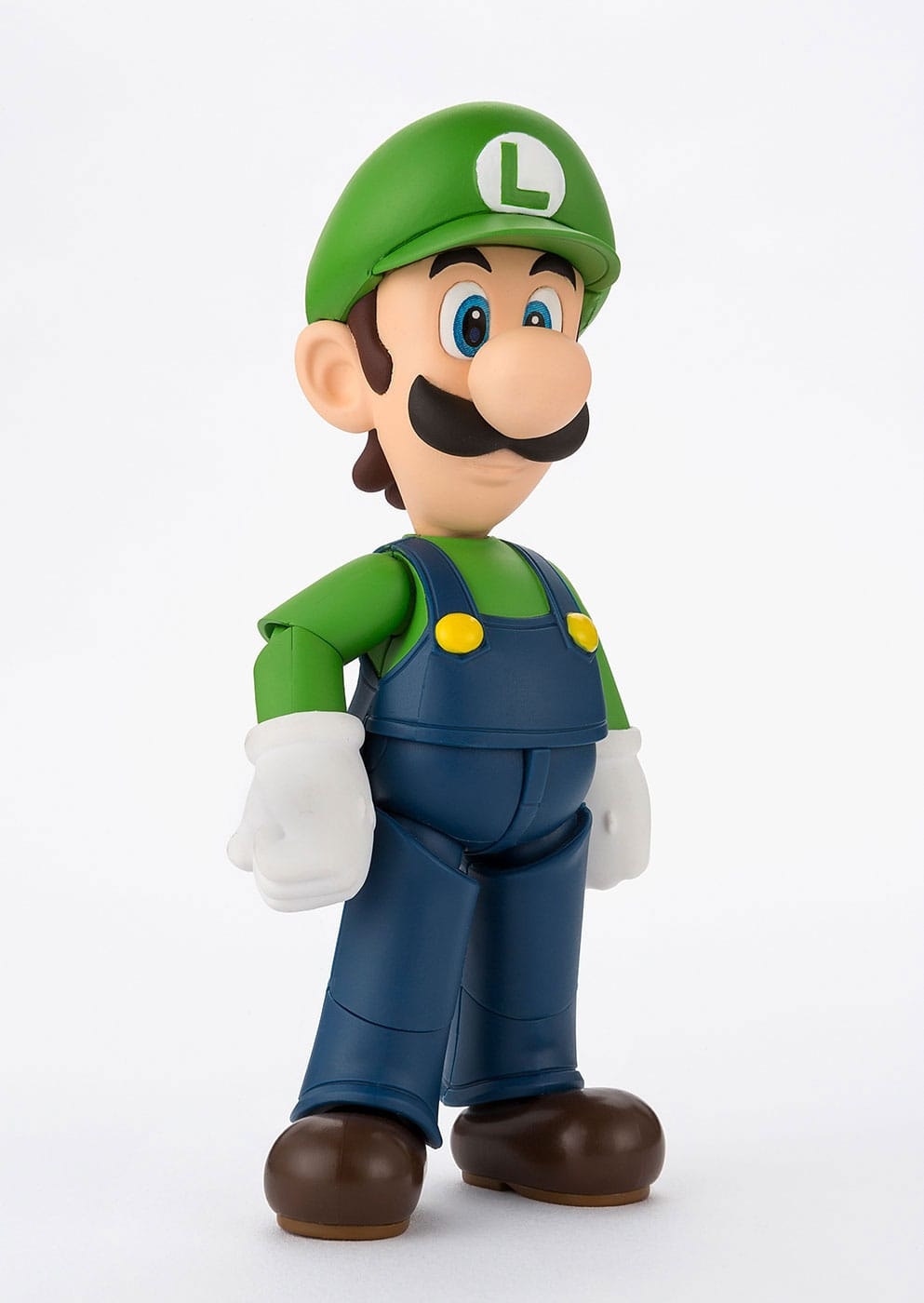 Luigi SH Figuarts by Bandai Tamashii Nations Reissue version - Super Mario 11 cm action figure