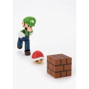 Luigi SH Figuarts by Bandai Tamashii Nations Reissue version - Super Mario 11 cm action figure