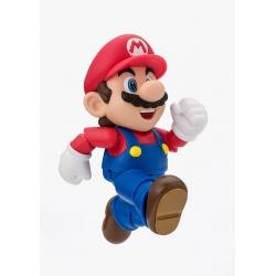 Mario SH Figuarts van Bandai Tamashii Nations Reissue version - Super Mario 10 cm actiefiguur
