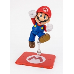 Mario SH Figuarts van Bandai Tamashii Nations Reissue version - Super Mario 10 cm actiefiguur