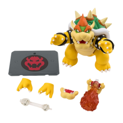Bowser SH Figuarts par Bandai Tamashii Nations - figurine Super Mario de 13 cm