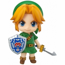 Link Nendoroid par Good Smile Company - figurine The Legend Of Zelda : Majora's Mask 3D de 10 cm