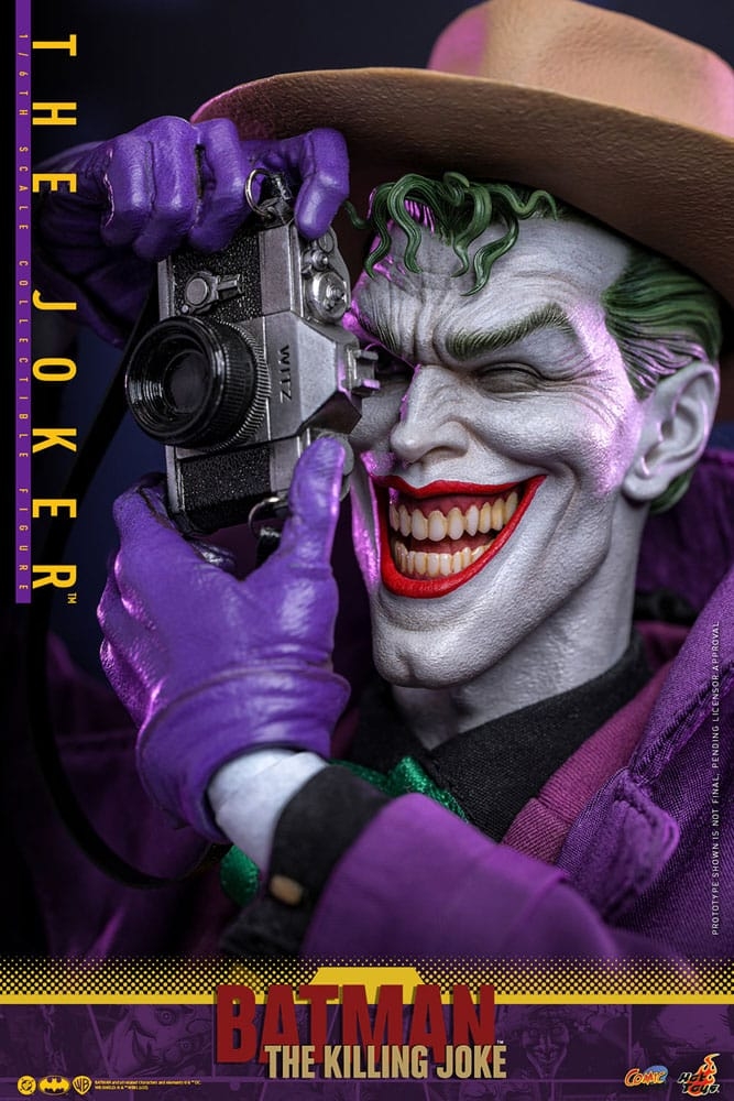 The Joker par Hot Toys - figurine 1/6 The Killing Joke de 31 cm - Reference CMS028