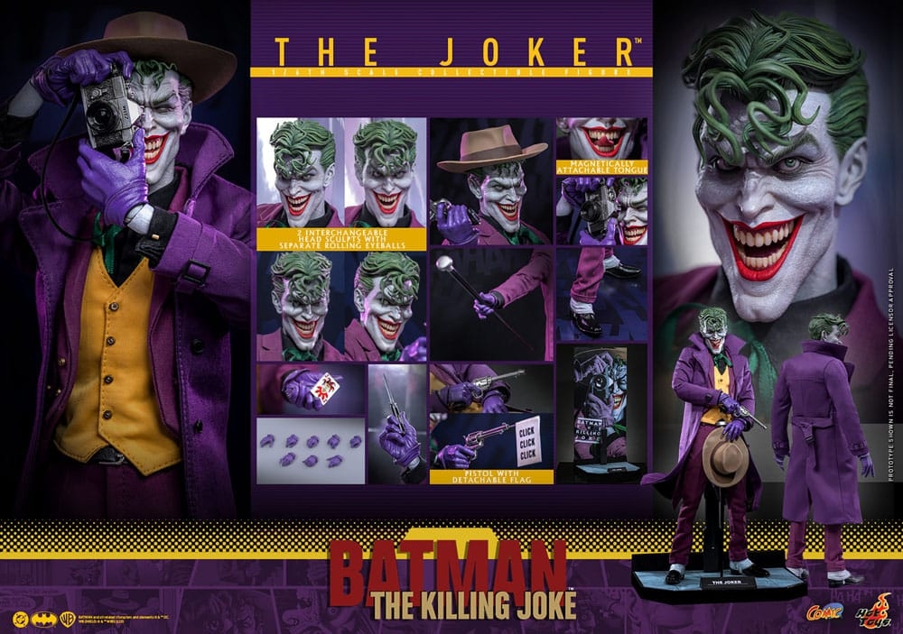 The Joker by Hot Toys - The Killing Joke 1/6 scale action figure - Reference CMS028