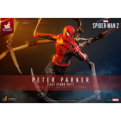 Peter Parker (Last Stand Suit) par Hot Toys - figurine 1/6 Marvel's Spider-Man de 30 cm - Reference VGM71