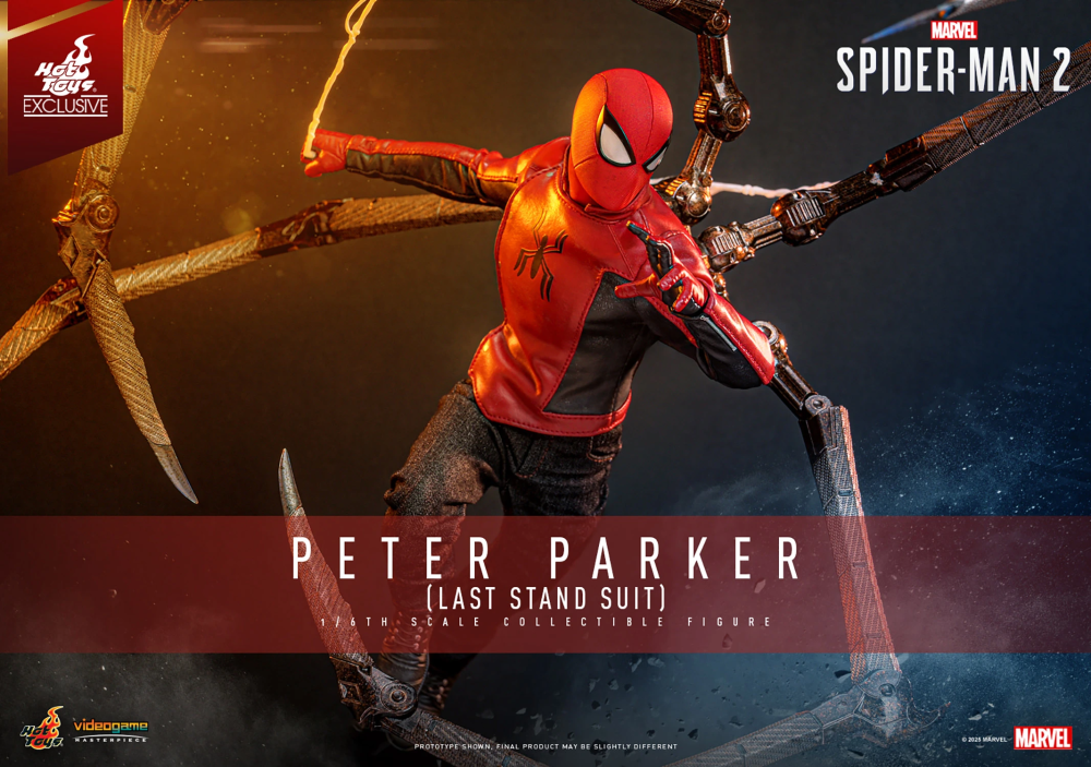Peter Parker (Last Stand Suit) by Hot Toys - Marvel's Spider-Man 1/6 scale action figure - Reference VGM71