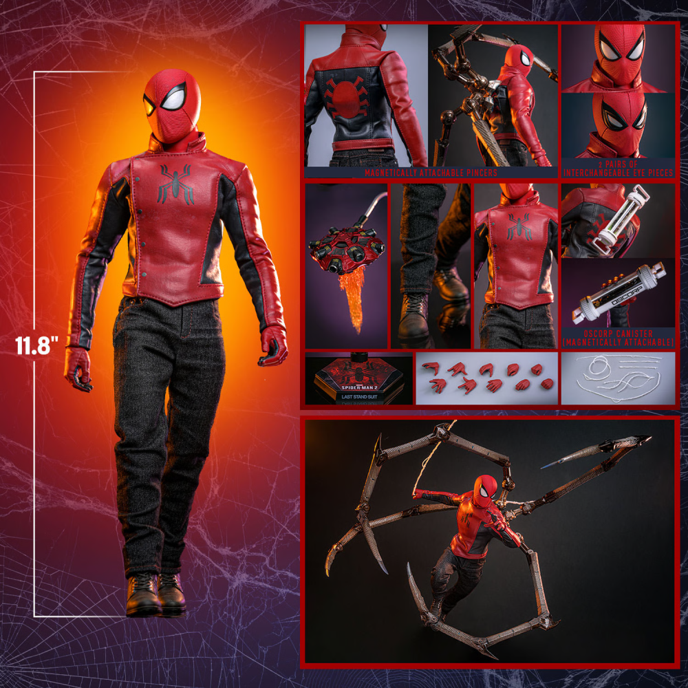 Peter Parker (Last Stand Suit) by Hot Toys - Marvel's Spider-Man 1/6 scale action figure - Reference VGM71
