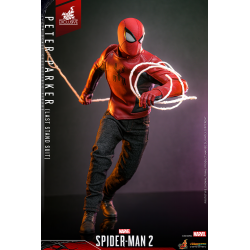 Peter Parker (Last Stand Suit) par Hot Toys - figurine 1/6 Marvel's Spider-Man de 30 cm - Reference VGM71