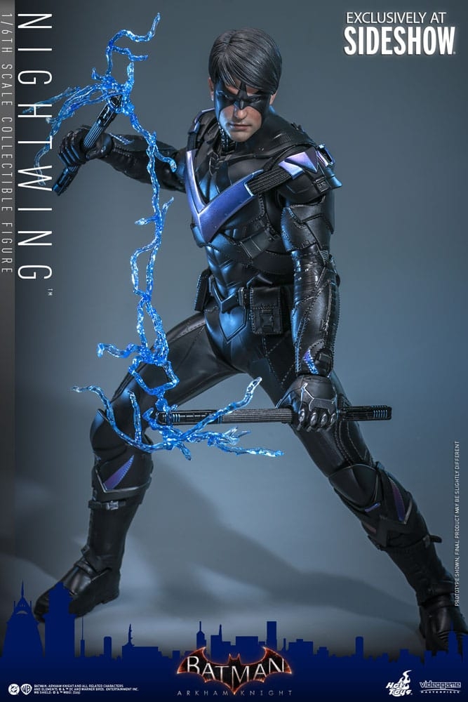 Nightwing par Hot Toys - figurine 1/6 Batman Arkham Knight de 30 cm - Reference VGM78