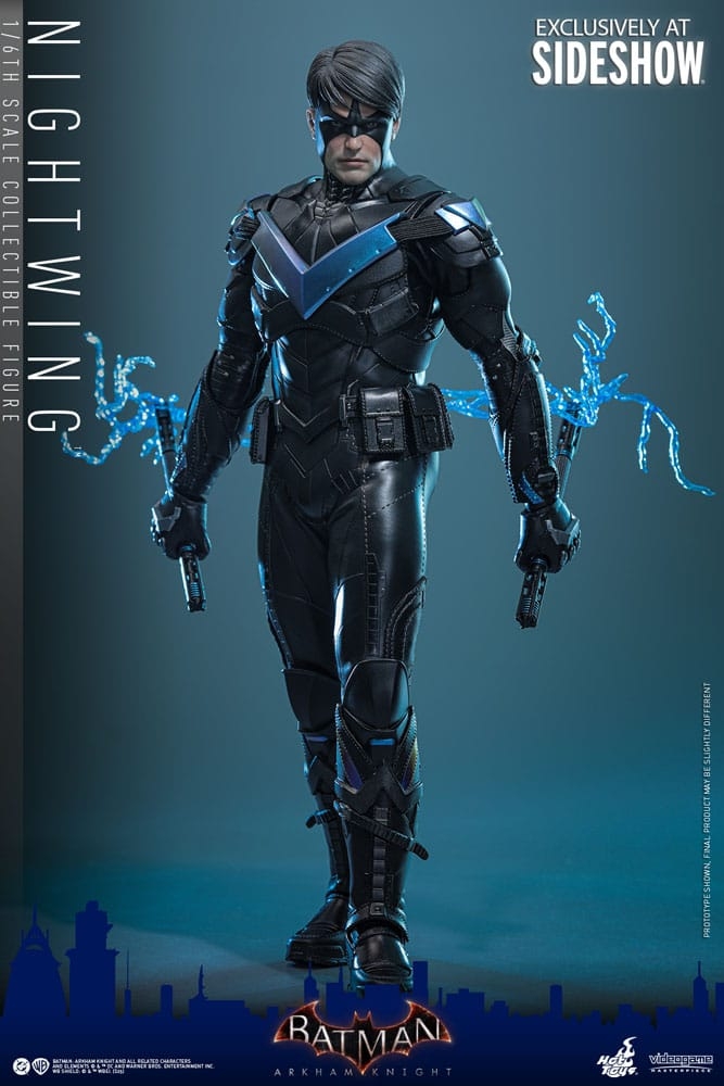Nightwing par Hot Toys - figurine 1/6 Batman Arkham Knight de 30 cm - Reference VGM78