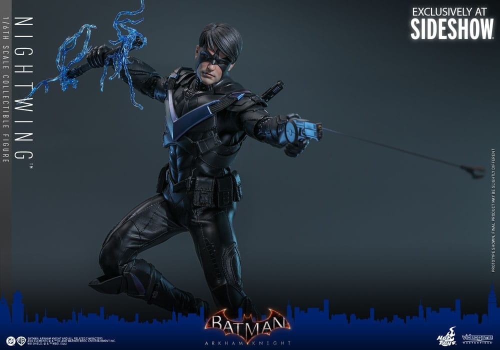 Nightwing par Hot Toys - figurine 1/6 Batman Arkham Knight de 30 cm - Reference VGM78