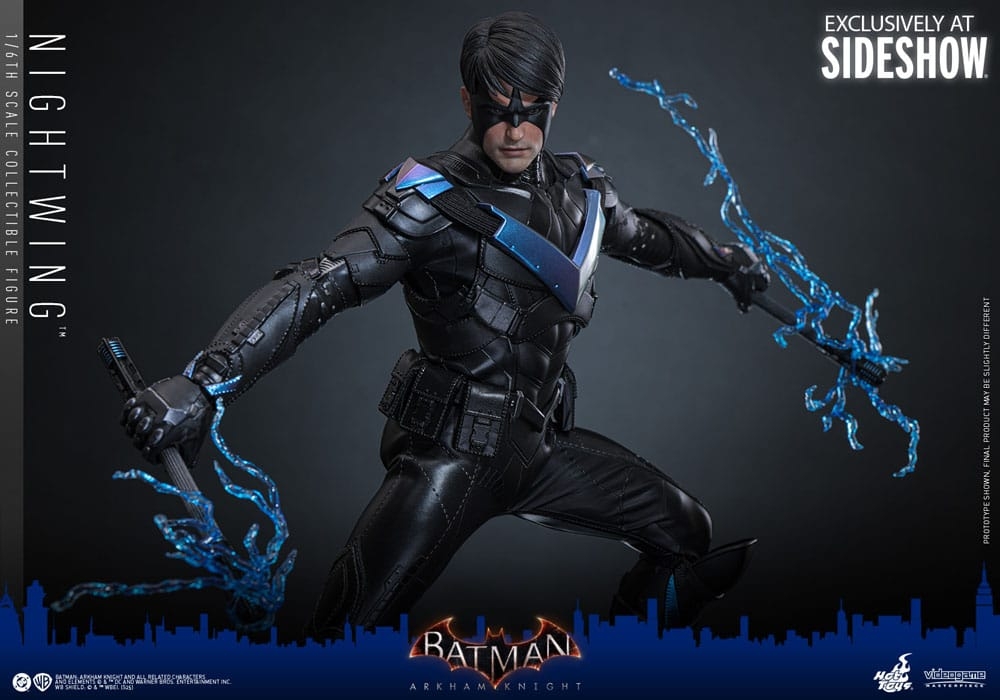 Nightwing par Hot Toys - figurine 1/6 Batman Arkham Knight de 30 cm - Reference VGM78