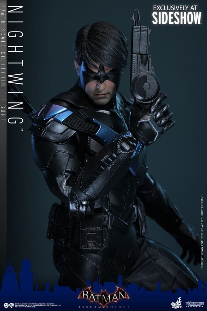 Nightwing par Hot Toys - figurine 1/6 Batman Arkham Knight de 30 cm - Reference VGM78