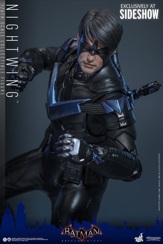 Nightwing par Hot Toys - figurine 1/6 Batman Arkham Knight de 30 cm - Reference VGM78