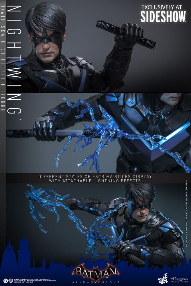 Nightwing par Hot Toys - figurine 1/6 Batman Arkham Knight de 30 cm - Reference VGM78