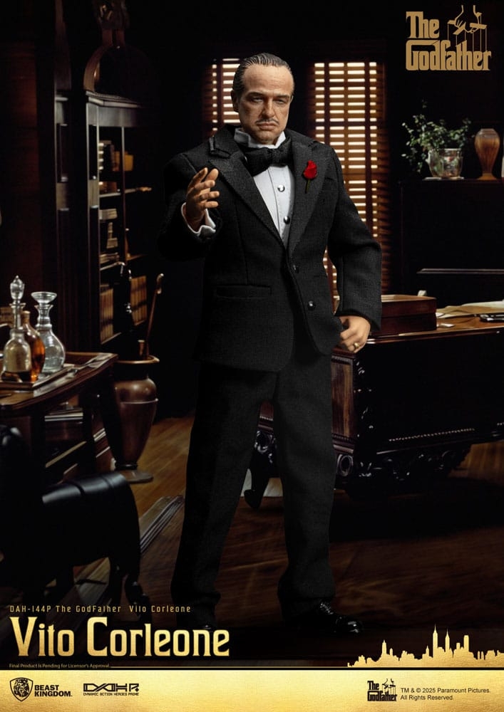 Vito Corleone Dynamic Action Heroes par Beast Kingdom - figurine 1/9 Le Parrain de 20 cm - Reference DAH-144P