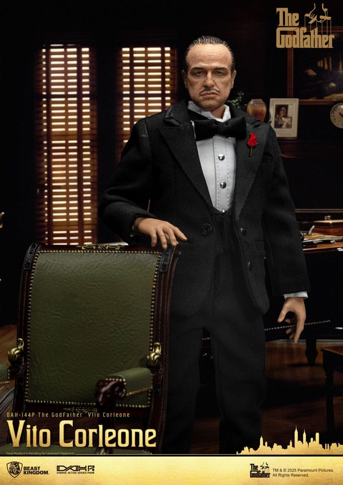 Vito Corleone Dynamic Action Heroes par Beast Kingdom - figurine 1/9 Le Parrain de 20 cm - Reference DAH-144P