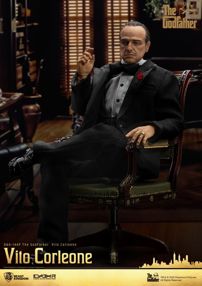 Vito Corleone Dynamic Action Heroes par Beast Kingdom - figurine 1/9 Le Parrain de 20 cm - Reference DAH-144P