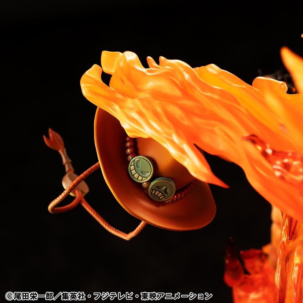 Portgas D Ace Portrait of Pirates POP NEO Maximum Rerun par Megahouse - figurine 1/8 One Piece de 23 cm