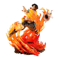 Portgas D Ace Portrait of Pirates POP NEO Maximum Rerun par Megahouse - figurine 1/8 One Piece de 23 cm
