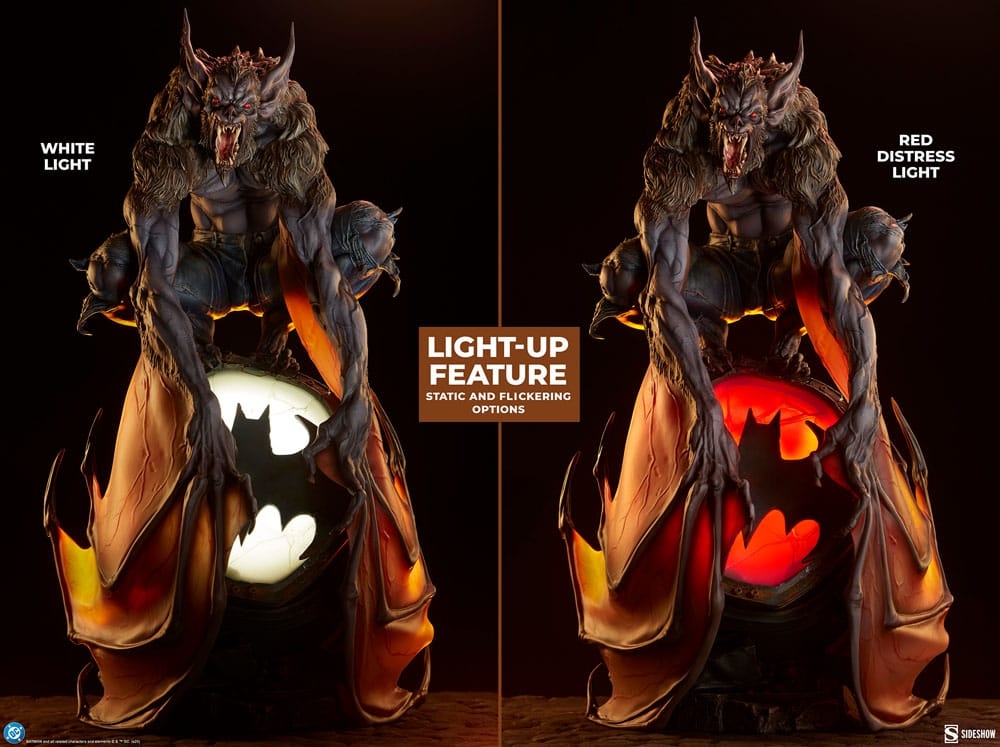 Man-Bat Premium Format par Sideshow Collectibles - statue 1/4 DC Comics de 64 cm