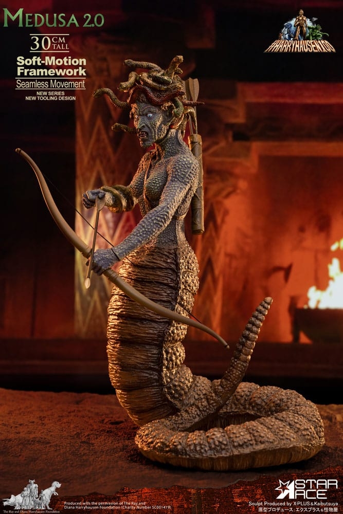 Medusa Soft Motion Series par Star Ace Toys - figurine Le Choc Des Titans de 30 cm