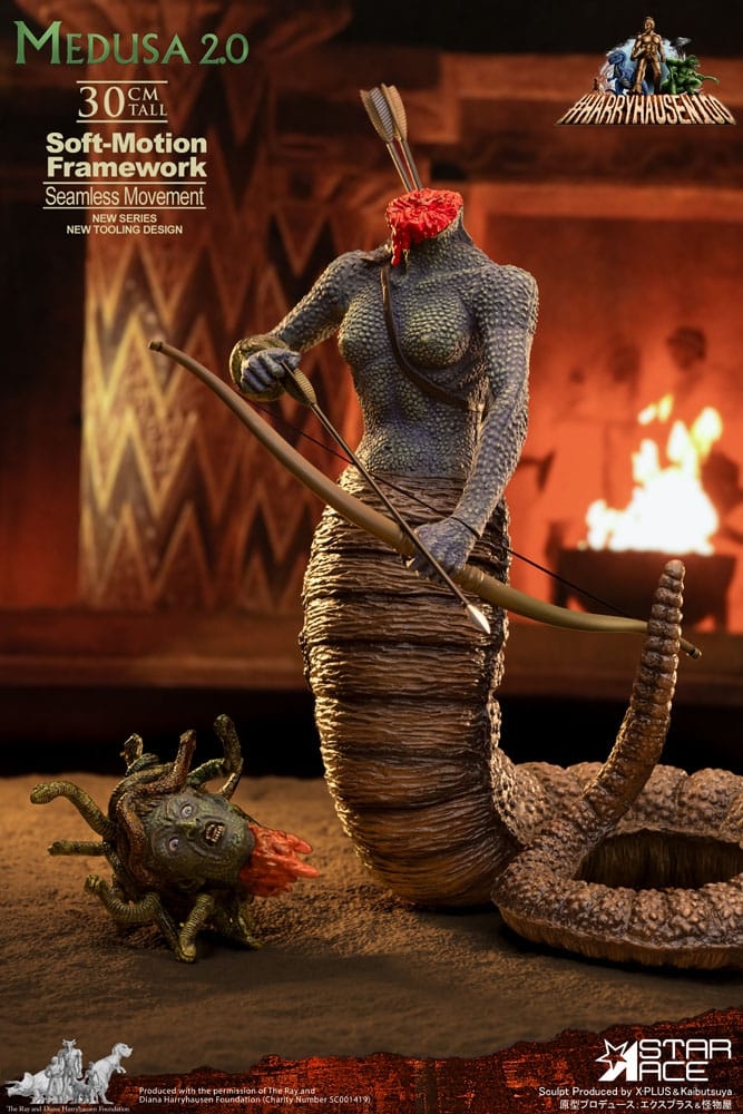 Medusa Soft Motion Series by Star Ace Toys - Clash Of The Titans 30 cm figure