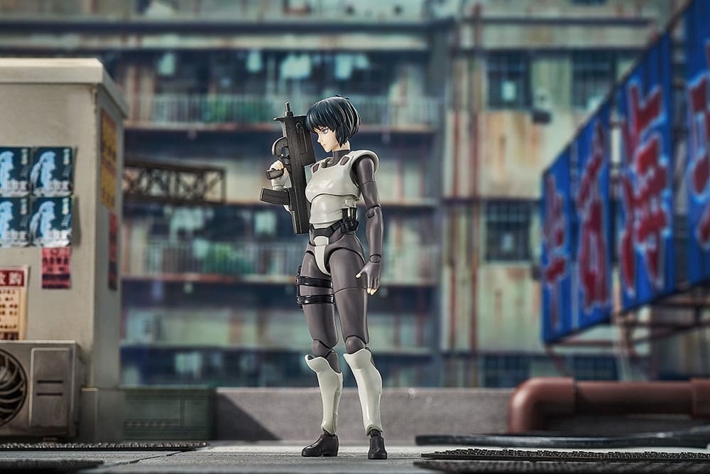 Hyper Body Motoko Kusanagi (Simple Armored Suit) Figma by Good Smile Company - Ghost In The Shell 15 cm action figure