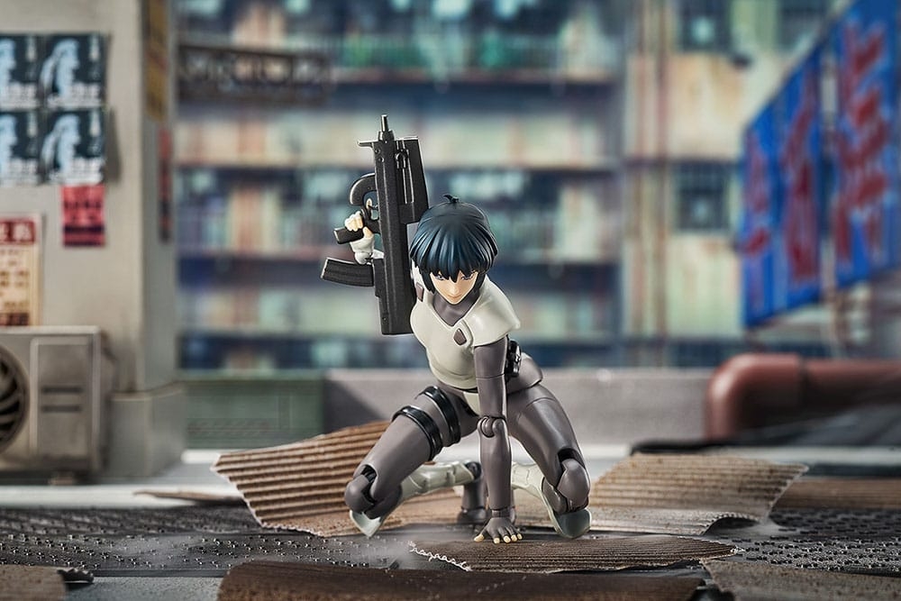Hyper Body Motoko Kusanagi (Simple Armored Suit) Figma by Good Smile Company - Ghost In The Shell 15 cm action figure
