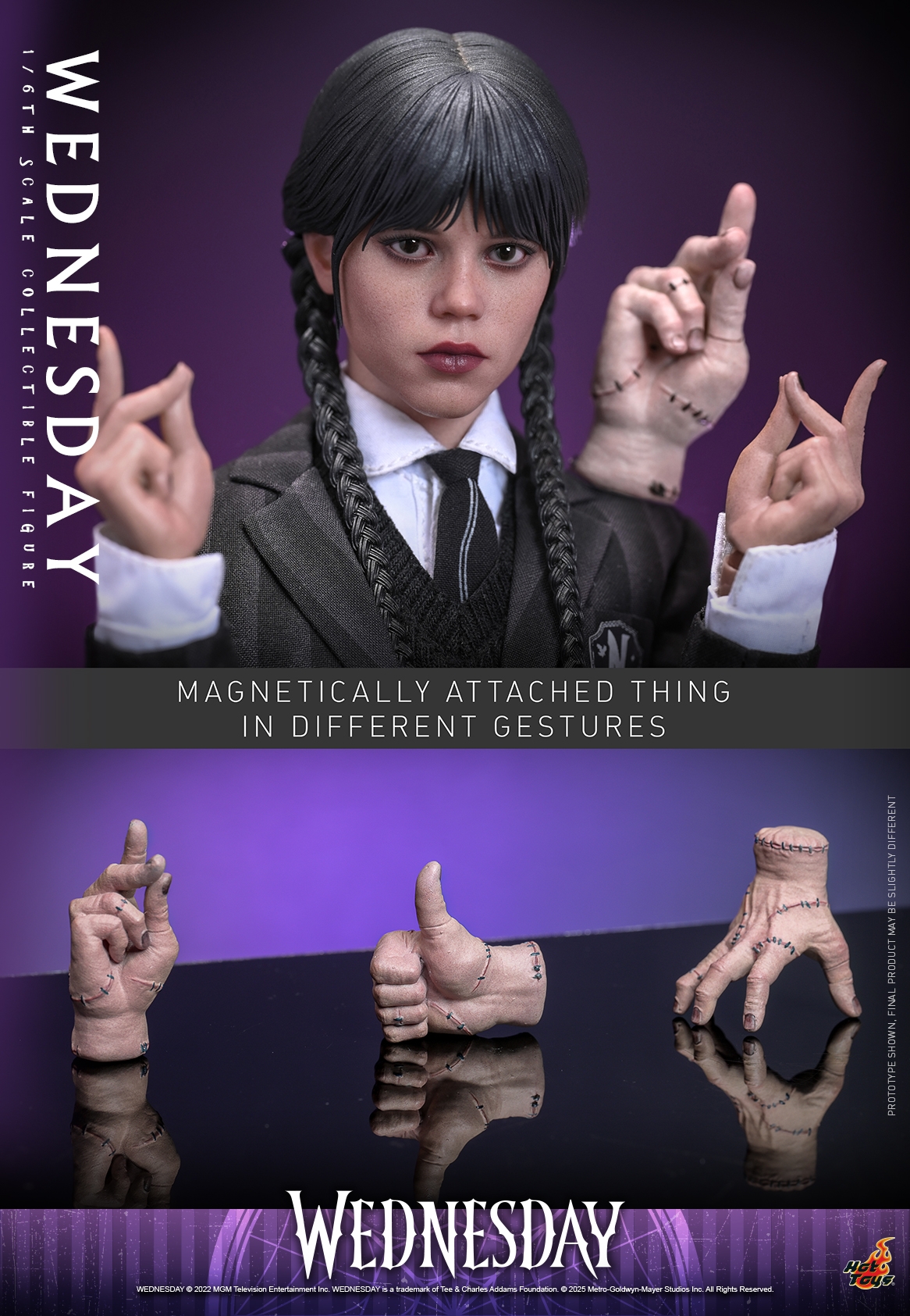 Mercredi par Hot Toys - figurine 1/6 de 27 cm - Reference TMS135