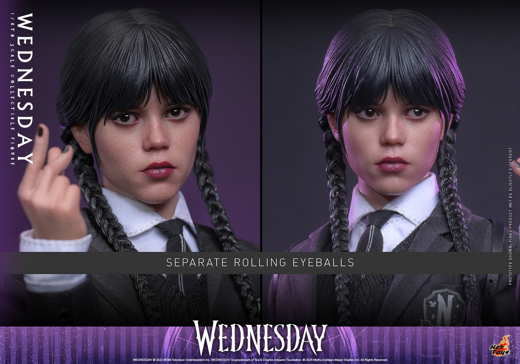 Mercredi par Hot Toys - figurine 1/6 de 27 cm - Reference TMS135
